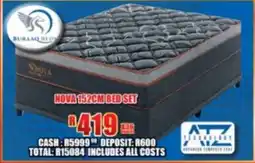 Lewis Buraaq beds nova 152cm bed set offer