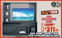 Lewis Jema entertainment stand offer