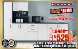 Lewis Duke kitchen scheme offer