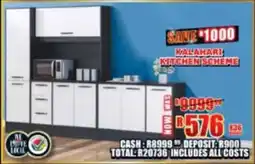 Lewis Kalahari kitchen scheme offer