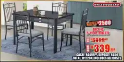 Lewis Pacific dinette offer