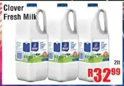 Devland Cash And Carry Clover Fresh Milk offer