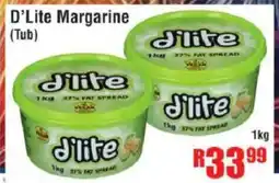 Devland Cash And Carry D'Lite Margarine Tub offer