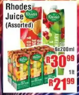 Devland Cash And Carry Rhodes Juice offer