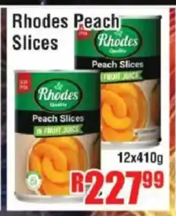 Devland Cash And Carry Rhodes Peach Slices offer