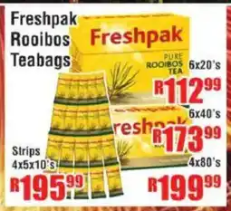 Devland Cash And Carry Freshpak Rooibos Teabags offer
