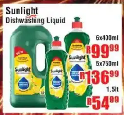 Devland Cash And Carry Sunlight Dishwashing Liquid offer
