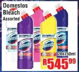 Devland Cash And Carry Domestos Bleach Assorted offer