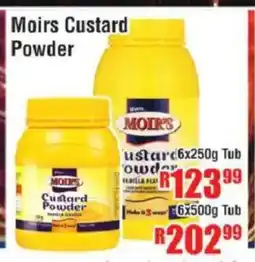 Devland Cash And Carry Moirs Custard Powder offer