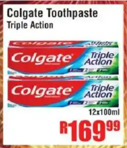 Devland Cash And Carry Colgate Toothpaste Triple Action offer