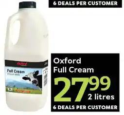Oxford Freshmarket Oxford Full Cream offer