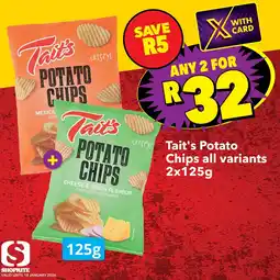 Shoprite Tait's Potato Chips offer
