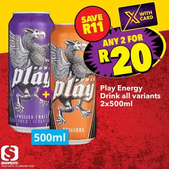 Play Energy Drink