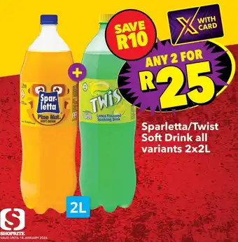 Sparletta/ Twist Soft Drink
