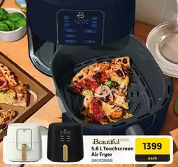 Makro Beautiful Touchscreen Air Fryer offer
