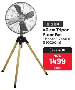 Makro Eiger Tripod Floor Fan offer
