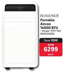 Makro Elegance Portable Aircon 14000 BTU offer