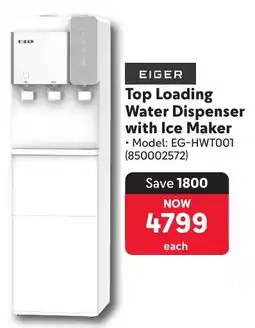 Makro Eiger Top Loading Water Dispenser with Ice Maker offer
