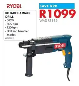 Chamberlain Ryobi Rotary Hammer Drill offer