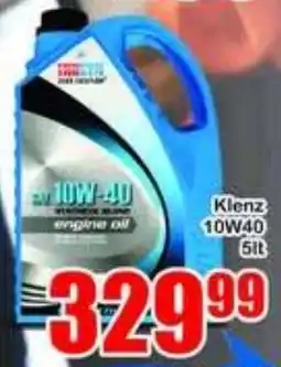 Elite Cash & Carry Klenz 10W40 offer