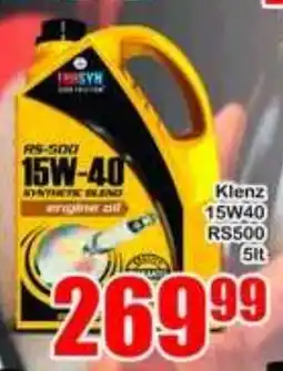 Elite Cash & Carry Klenz 15W40 RS500 offer