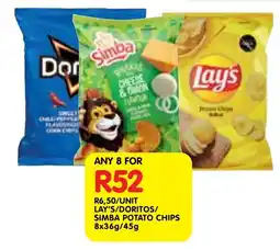 Shoprite Lay's/ doritos/ simba potato chips offer