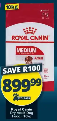 Checkers Royal Canin Dry Adult Dog Food offer