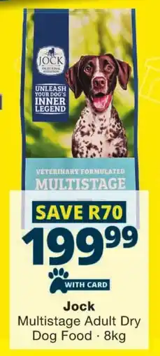 Checkers Jock Multistage Adult Dry Dog Food offer