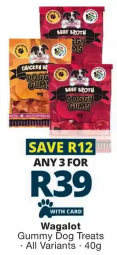 Checkers Wagalot Gummy Dog Treats offer