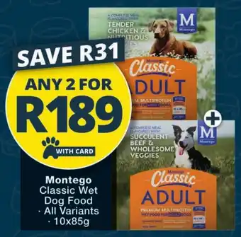 Montego Classic Wet Dog Food