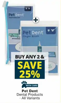 Checkers Pet Dent Dental Products offer