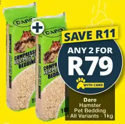 Checkers Daro Hamster Pet Bedding offer