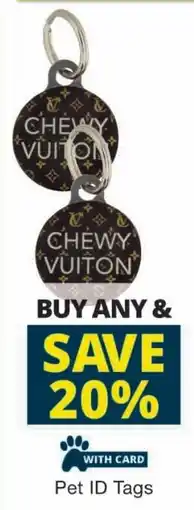 Checkers Pet ID Tags offer