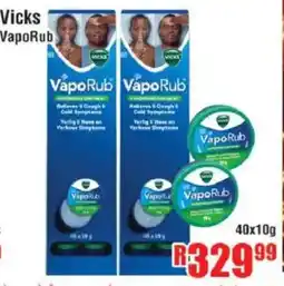 Devland Cash And Carry Vicks VapoRub offer