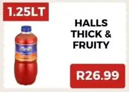 Saverite Halls thick & fruity offer