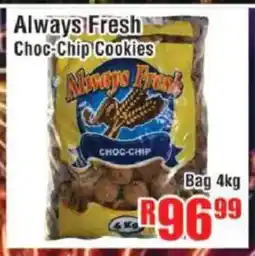Devland Cash And Carry Always Fresh Choc-Chip Cookies offer