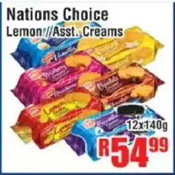Devland Cash And Carry Nations Choice Lemon/ Asst. Creams offer