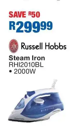 OK Furniture Russell Hobbs Steam Iron RHI2010BL offer
