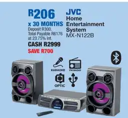 OK Furniture JVC Home Entertainment System MX-N122B offer