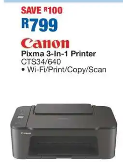 OK Furniture Canon Pixma 3-In-1 Printer offer