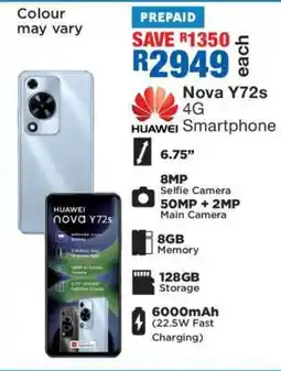 OK Furniture Huawei Nova Y72s 4G Smartphone offer