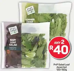 Pick n Pay PnP Salad Leaf Assorted 120-150g offer