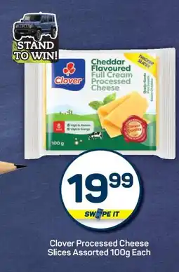 Pick n Pay Clover Processed Cheese Slices Assorted 100g Each offer
