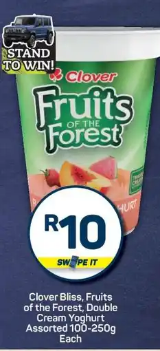 Pick n Pay Clover Bliss, Fruits of the Forest, Double Cream Yoghurt offer