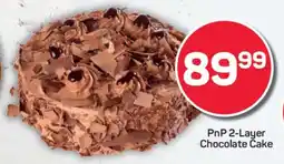 Pick n Pay PnP 2-Layer Chocolate Cake offer