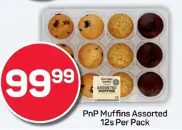 Pick n Pay PnP Muffins Assorted 12s Per Pack offer