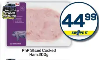 Pick n Pay PnP Sliced Cooked Ham 200g offer