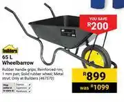 Builders Warehouse Builders 65L Wheelbarrow (467570) offer