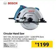 Builders Warehouse Bosch Circular Hand Saw GKS 130L (850011706) offer