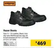 Builders Warehouse Interceptor Razor Boots (671511,671504,671517,671509) offer